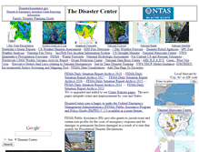 Tablet Screenshot of disastercenter.com